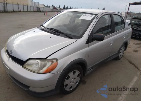 2000 Toyota Echo z USA, uszkodzony, nr VIN JTDBT1239Y5020095
